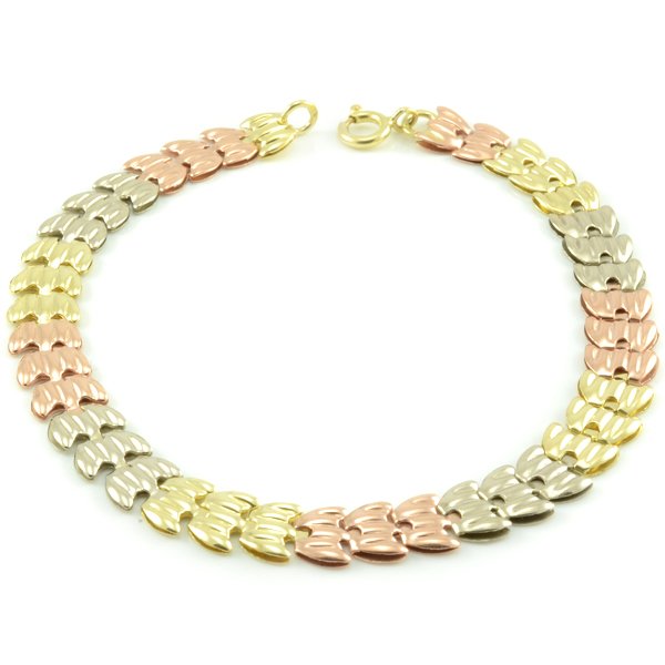 Naramok zlaty v bielo-žlto-červenej kombinacii 