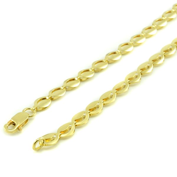 Zlatý náhrdelník-kávové zrná