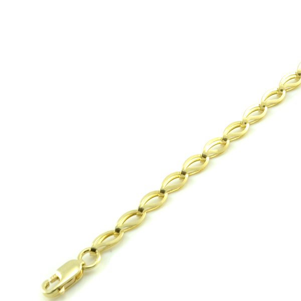 Zlatý náramok-zajačie ušká